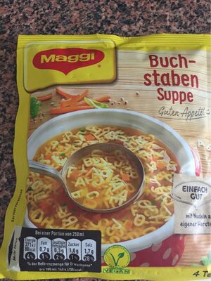 Maggi Buchstaben Suppe - 7613036042000