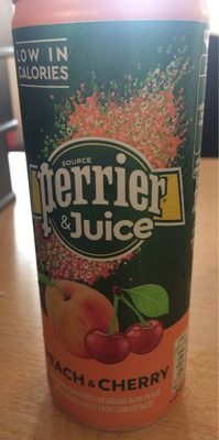 Perrier juice Peach and Cherry - 7613036280327