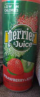 Perrier & Juice Strawberry & Kiwi - 7613036285858