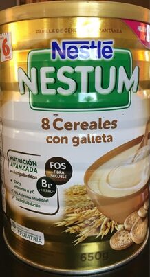 8 cereales con galleta 6 meses - 7613036292610