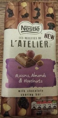 Les recettes de l'Atelier - Raisin, Amandes et Noisettes - 7613036420983