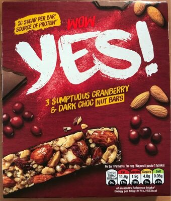 YES! Cranberries et Chocolat Noir - 7613036562263