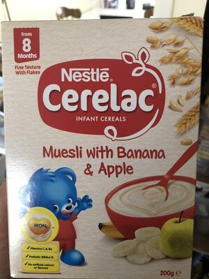 Cerelac muesli with banana and apple - 7613036959957