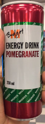 Energy drink flavour pomegranate - 7613269339434