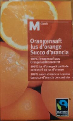 Jus d'orange - 7613312052334