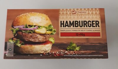 Hamburger de boeuf - 7613312247822