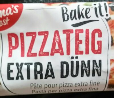 Pâte pour pizza extra fine - 7613404200599