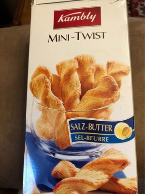 Kambly mini Twist Salz Butter 100g - 7614800030032