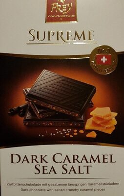 Dark Chocolate Caramel sea salt - 7616500654570