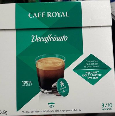 Café Royal Decaffenito, 16 Capsules - 7617014167389