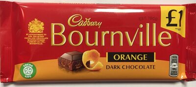 Bournville orange dark chocolate - 7622201124830