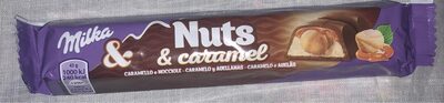 Milka Nuts & caramel - 7622210011749