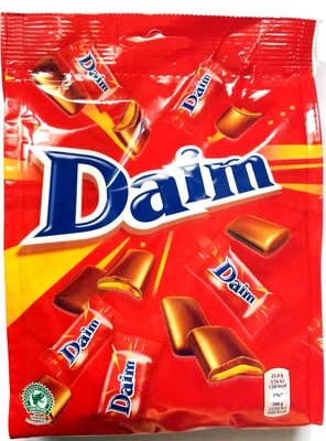 Daim mini chocolate pieces milk with caramel crunch - 7622210303646