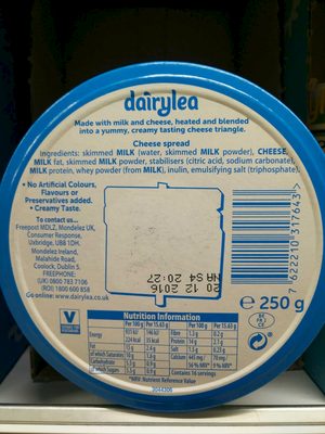 Dairylea processed cheese-portions regular - 7622210317643