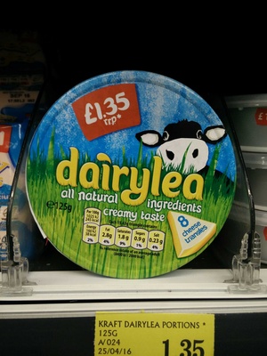Dairylea processed cheese-portions regular - 7622210319029