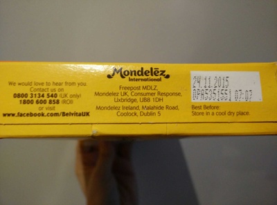 Belvita breakfast biscuits-breakfast chocolate and hazelnut filling - 7622210328328