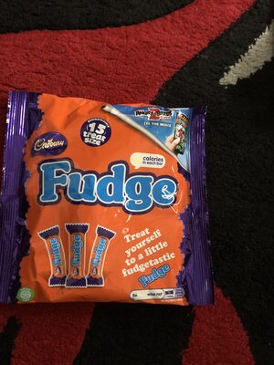 Cadbury chocolate bar fudge - 7622210400857