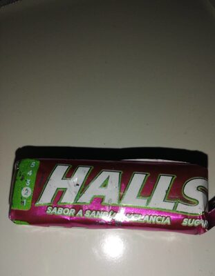 Halls Vita C Sugarless Watermelon Candy - 7622210427793