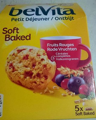 Belvita Soft Baked Fruits rouges - 7622210453051