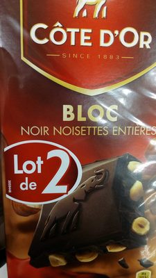 Bloc Noir Noisettes Entières - 7622210616050