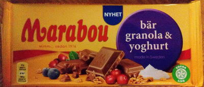 Marabou Bär, granola & yoghurt - 7622210638762