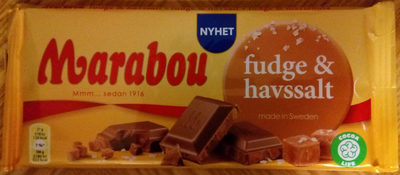 Marabou Fudge & havssalt - 7622210675446