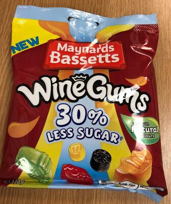 Wine Gums 30% Less Sugar - 7622210680280