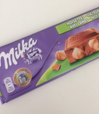 Chocolat milka aux morceaux de noisettes - 7622210693266