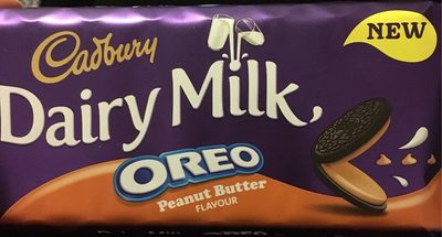Cadbury Dairy Milk With Oreo Peanut Chocolate Bar - 7622210702005