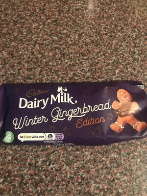 Cadbury Dairy Milk Winter Gingerbread - 7622210710444