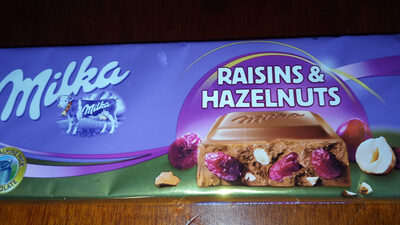 Milka Raisins & Hazelnuts 270G - 7622210720115