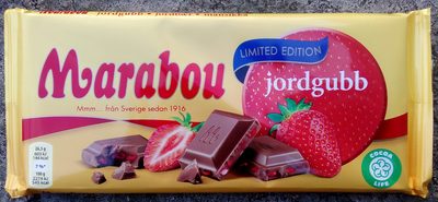 Marabou Jordgubb Limited Edition - 7622210722683
