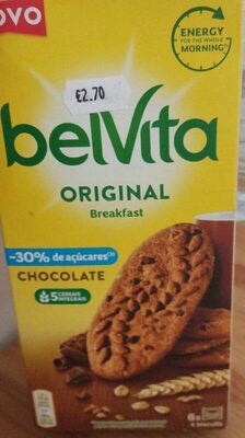 Belvita original breakfast chocolate - 7622210728142