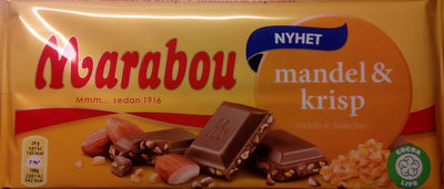 Marabou Mandel & krisp - 7622210770394