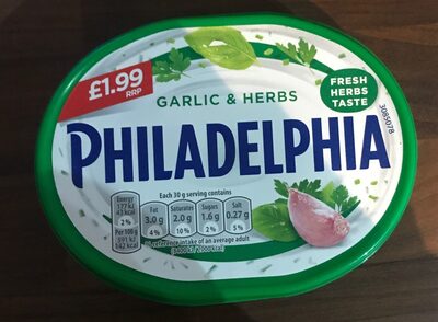 Philadelphia garlic&herbs - 7622210879769