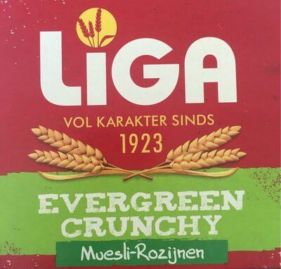 Evergreen crunchy Muesli-rozijnen - 7622210897459