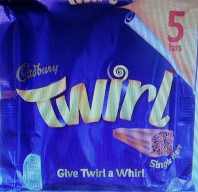 Cadbury twirl chocolate bar - 7622210989246