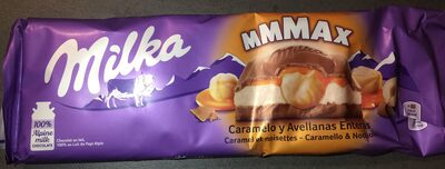 Milka Chocolat Au Lait Caramel Et Noisettes Entieres - 7622300134532