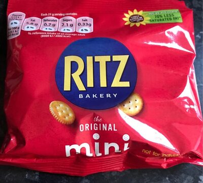 Ritz crackers-mini original - 7622300572624