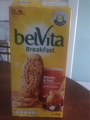 Nabisco Belvita Breakfast Bar Honey & Nut - 7622300689568