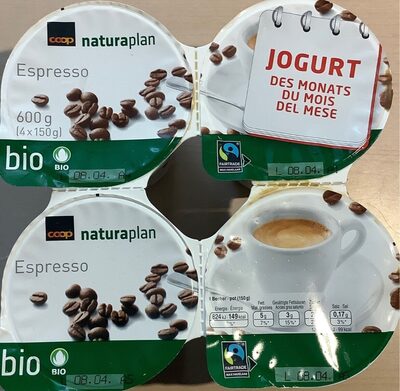 Yogourt du mois Espresso - 7624841133715