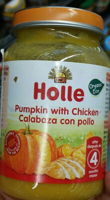 Holle Pumpkin with chicken - 7640104955139