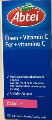 Fer + vitamine C - 7640115480125