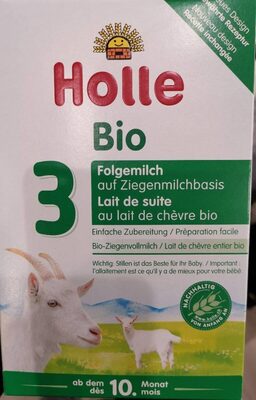 Holle Folgemilch 3 Ziegenmilchbasis Bio 400 g - 7640161871038