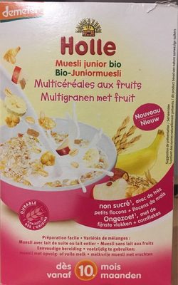 MUESLI JUNIOR BIO / Multicéréales aux fruits - 7640161872325