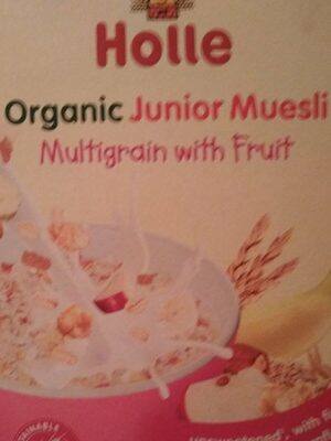 Organic Junior Muesli - Multigrain With Fruit 250G - 7640161872349