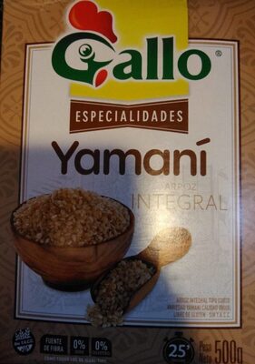 Yamani arroz integral - 7790070411914