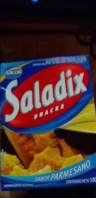 Saladix snacks sabor parmesano - 7790580717407