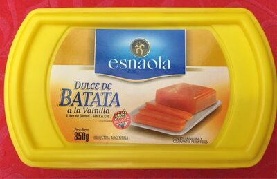 Dulce de Batata a la Vainilla - 7791451801096