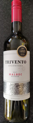 Wino Trivento Reserve Malbec 0, 75l. - 7798039590342